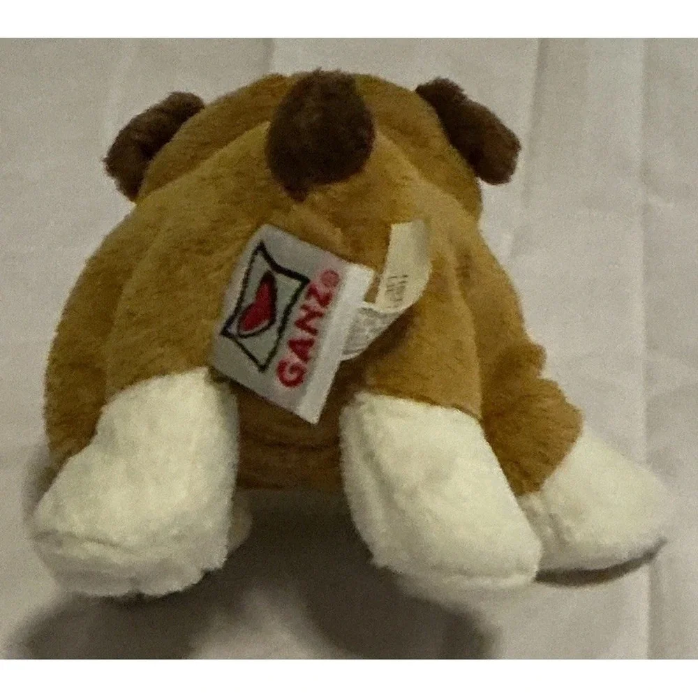 Retired Webkinz Lil' kinz HS126‎ Bulldog Plush Toy - No Code!